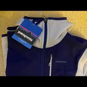 Patagonia Jacket - NWT - purple and white